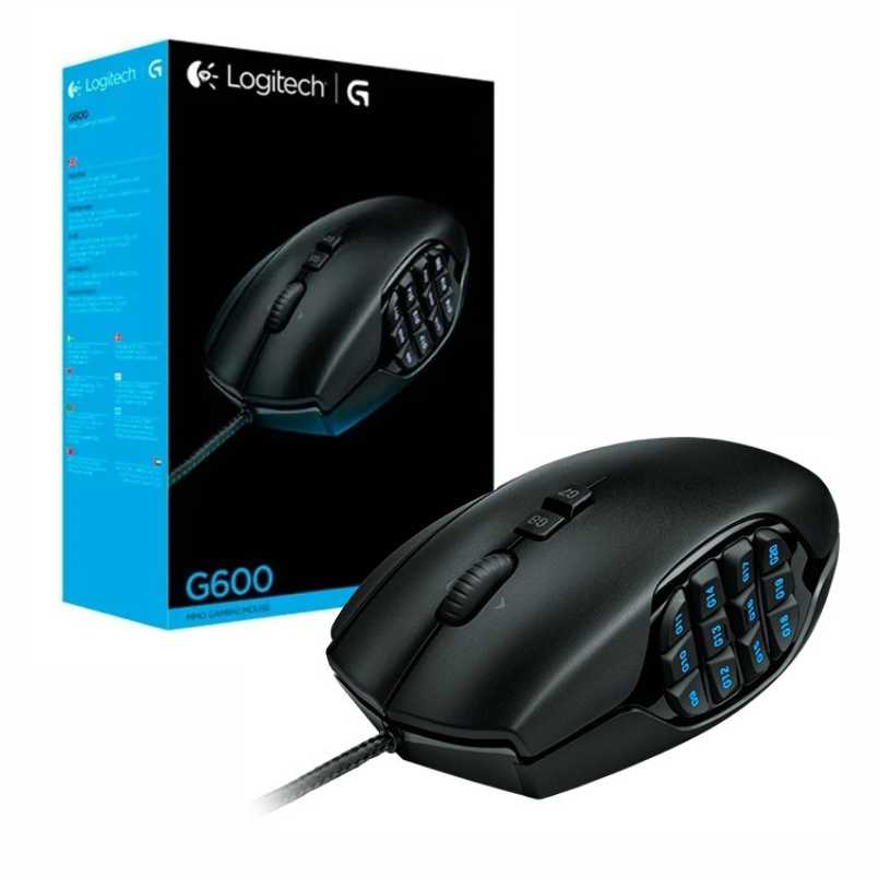 Mouse Logitech G600 (MMO) gamer usb Gaming Mouse