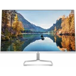 HP - LED-backlit LCD monitor - 23.8 - 1920 x 1080 - IPS - HDMI  VGA (DB-15) - White