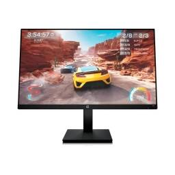 HP - LED-backlit LCD monitor - 27 - 1920 x 1080 - IPS - HDMI  DisplayPort - Black