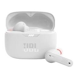 JBL TUNE 230NC TWS - Auriculares inalámbricos con micro - en oreja - Bluetooth - cancelación de sonido activo - blanco