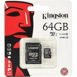 MEMORIA MICRO SD 64GB KINGSTON CLASE 10