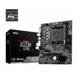 MOTHERBOARD MSI A520M-A PRO (AM4)