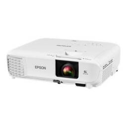 Epson PowerLite E20 - Proyector 3LCD - porttil - 3400 lmenes (blanco) - 3400 lmenes (color) - XGA (1024 x 768) - 4:3